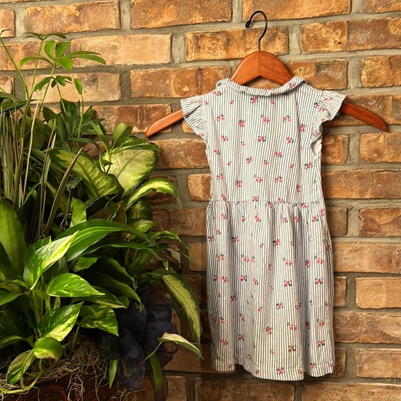 CARTER’S TODDLER GIRL 4T BUTTON-DOWN DRESS. EXCELLENT CONDITION. - Picture 4 of 5